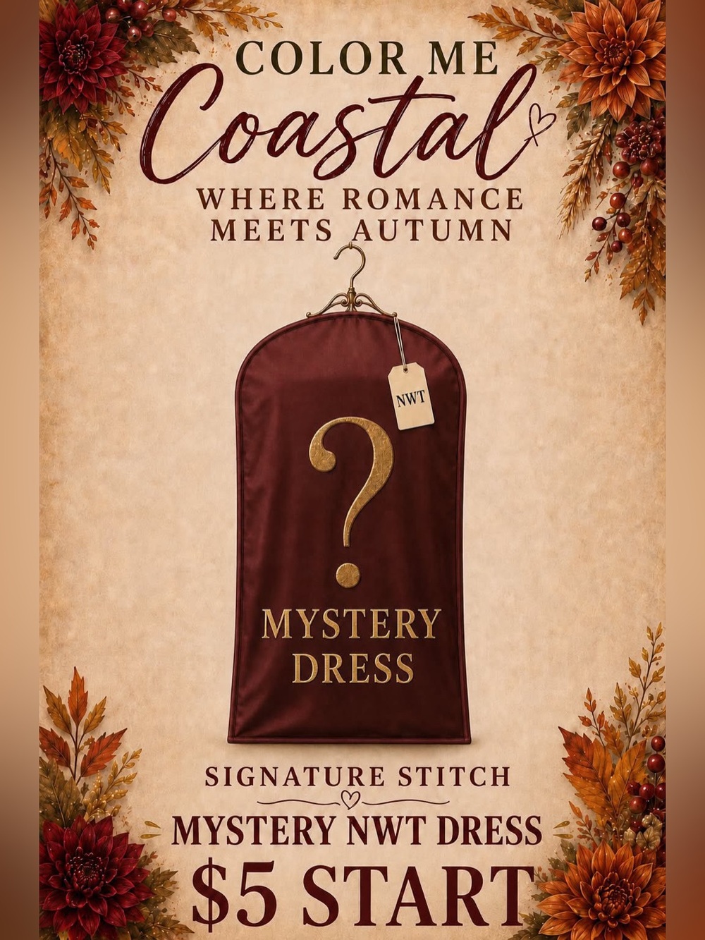 Mystery Signature Stitch NWT